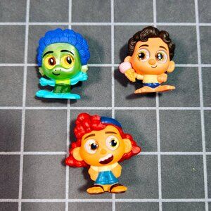 Disney Doorables LUCA Lot of 3 GIULIA Luca SEA MONSTER